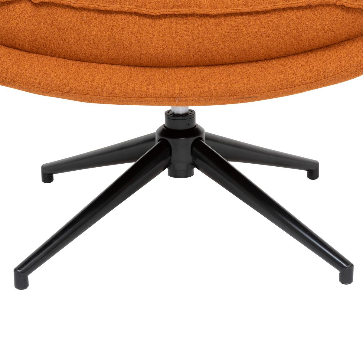 FAUTEUIL PIVOTANT HARPER AMBRE