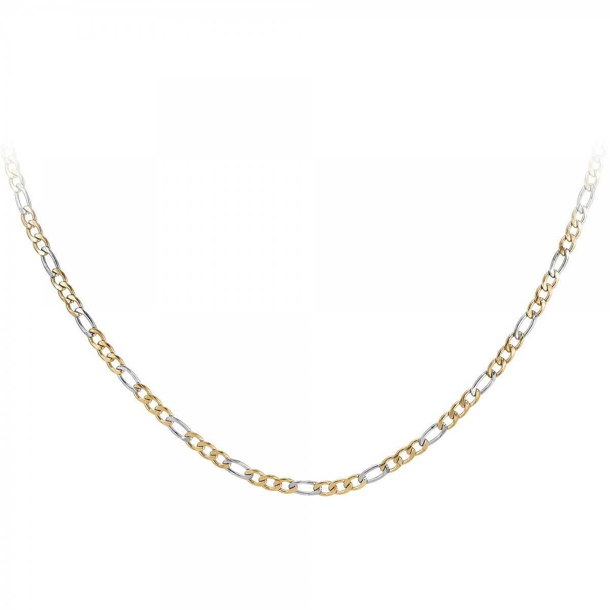 Collier SC Crystal en acier inoxydable