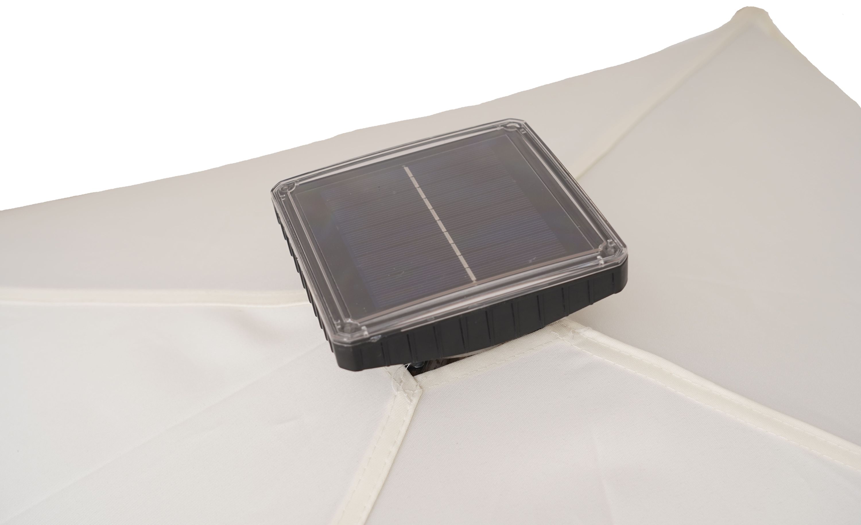 Gartenpavillon LED SUNSET 3 x 3 m anthrazit