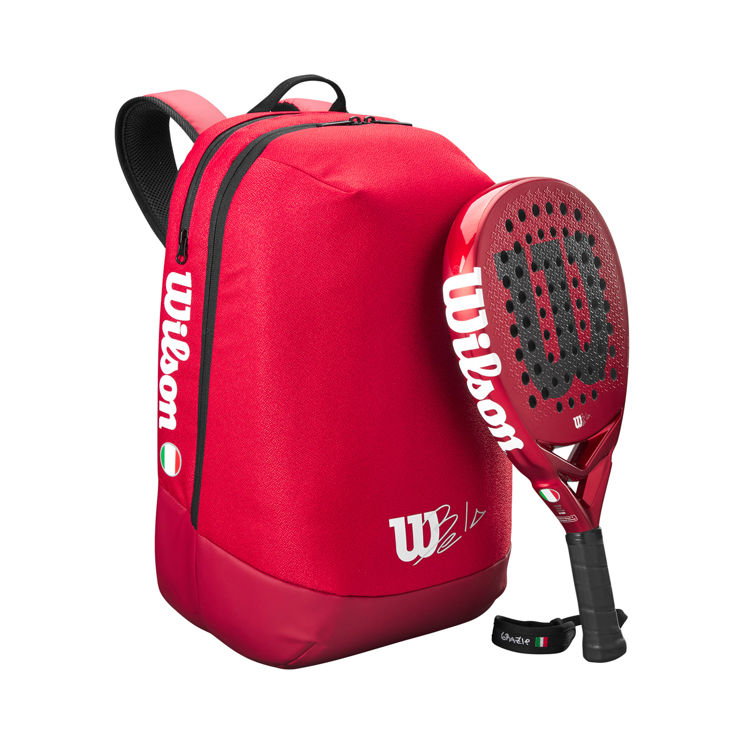 Wilson Bela Pro V2.5 Le ITA + Bela DNA Rucksack Lot De Raquettes Padel