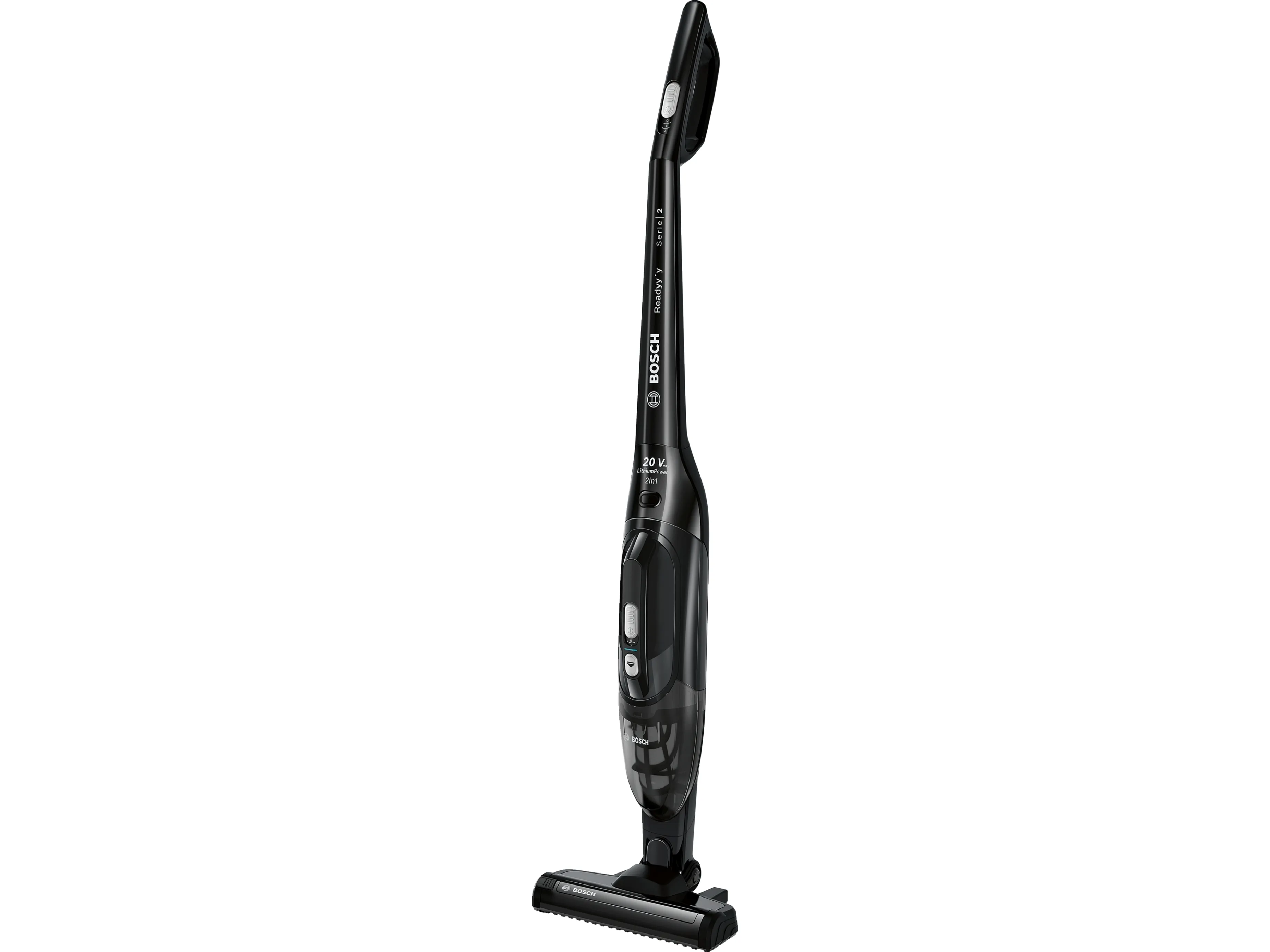 Bosch Readyy'y BBHF220 - Støvsuger - stav - uden pose - ledningsfri - sort