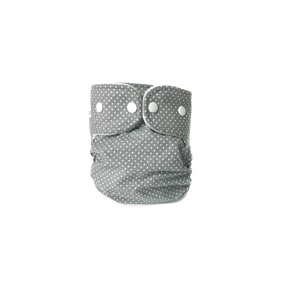WeeCare Easy Cover genanvendelig ble - Dots/Dusty Blue