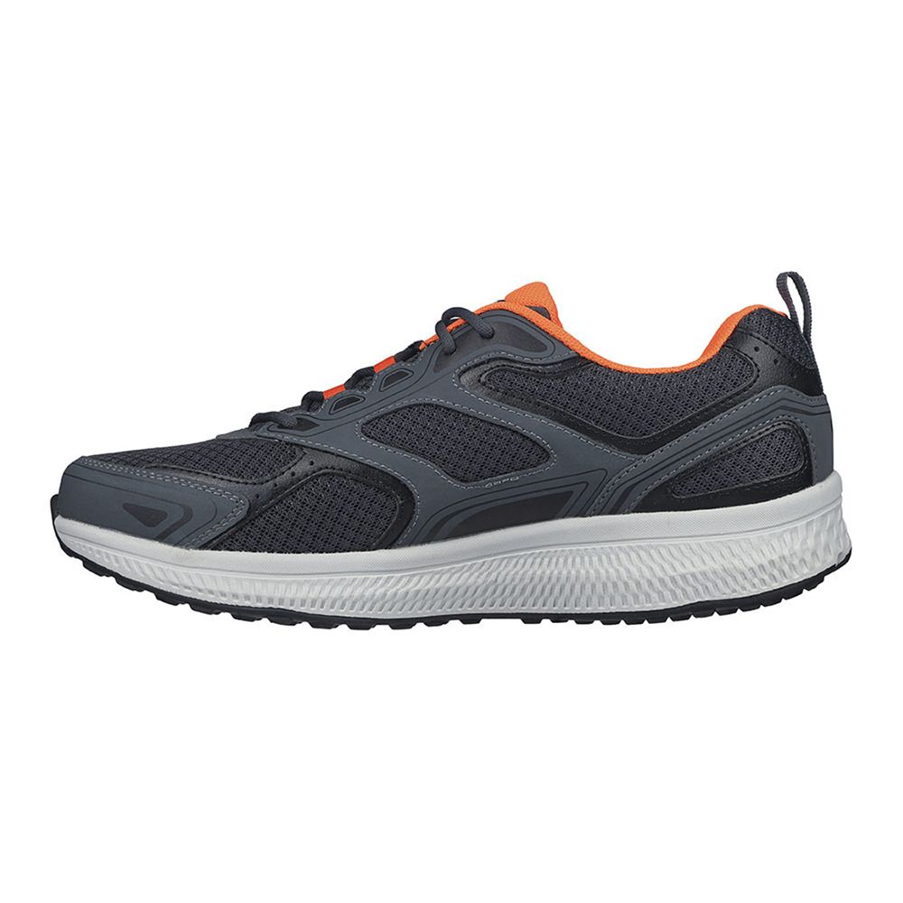 Skechers GO RUN CONSISTENT - Chaussures training Homme gris/orange