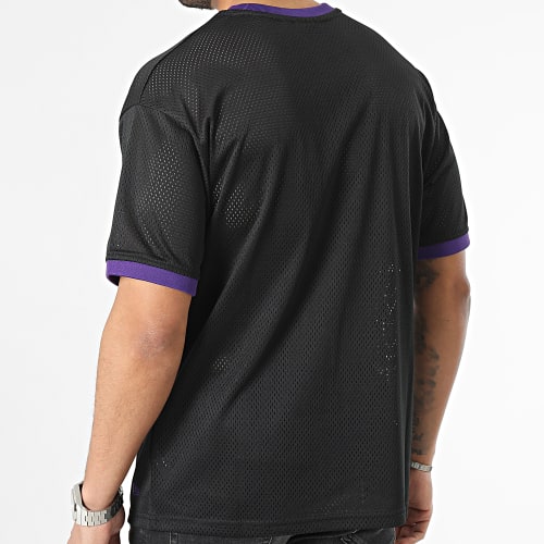 Tee Shirt NBA Team Logo Mesh Los Angeles Lakers 60357111 Noir