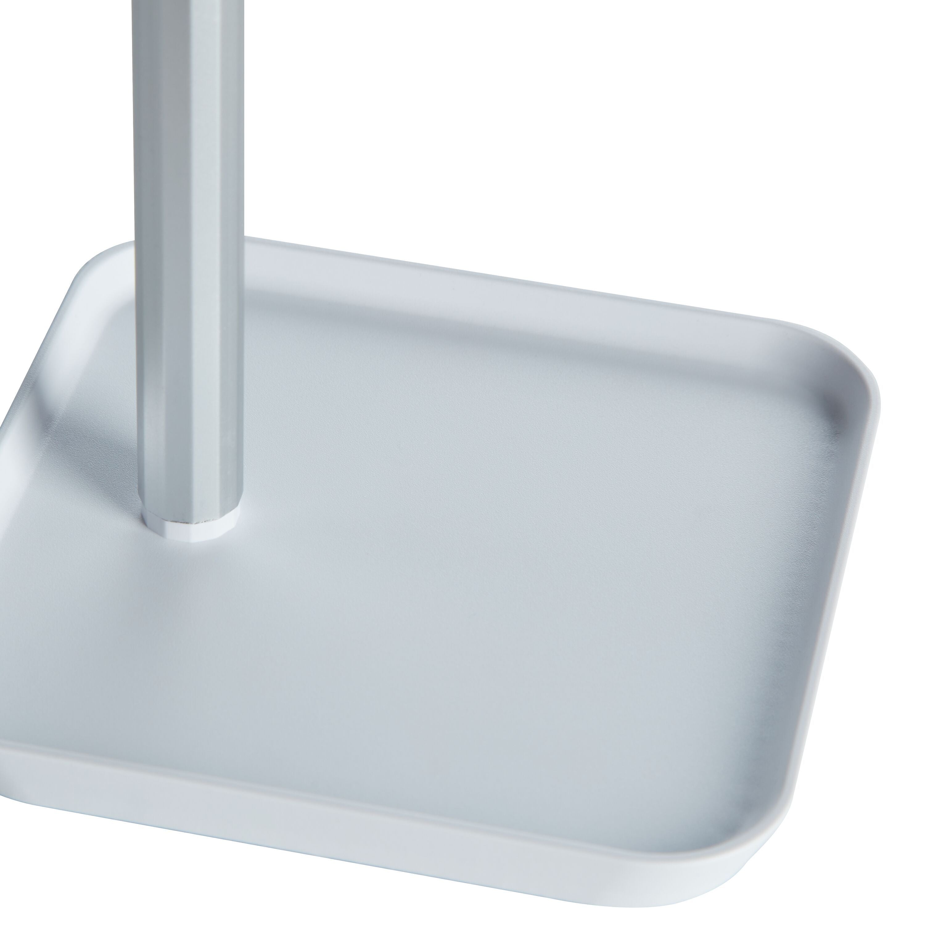 PHONE STAND Handyhalter - Silber / B: 6.0 cm x T: 11.0 cm x H: 13.5 cm