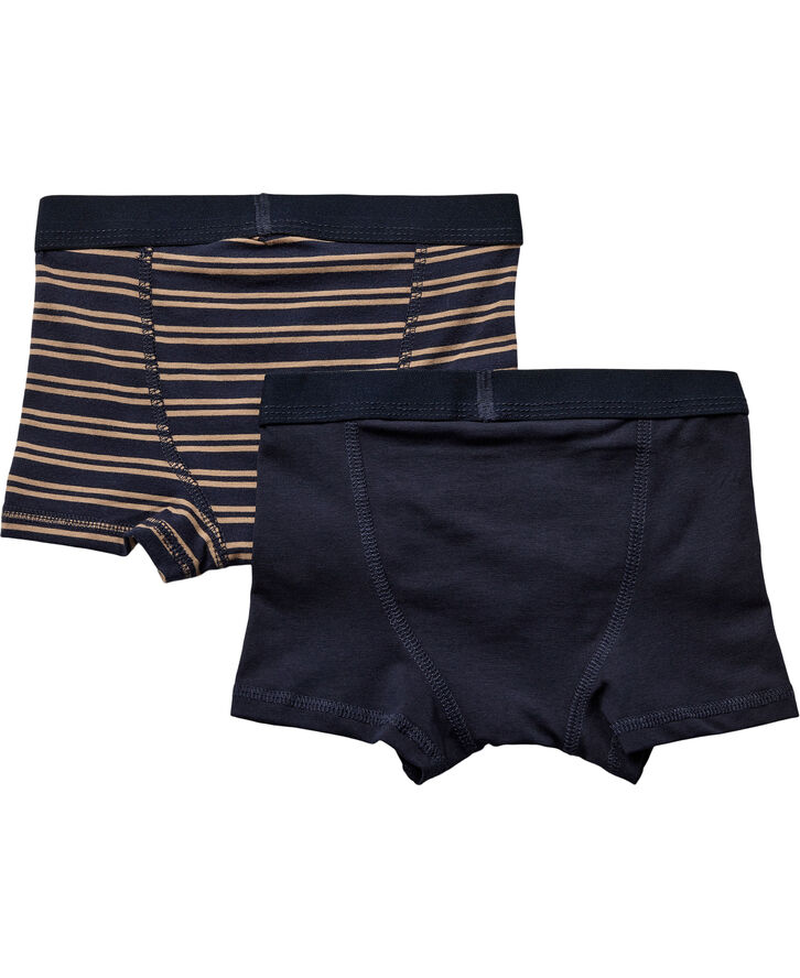 Magasin du Nord Collection Boys Boxers 2-Pack Navy blazer / cartouche stripe