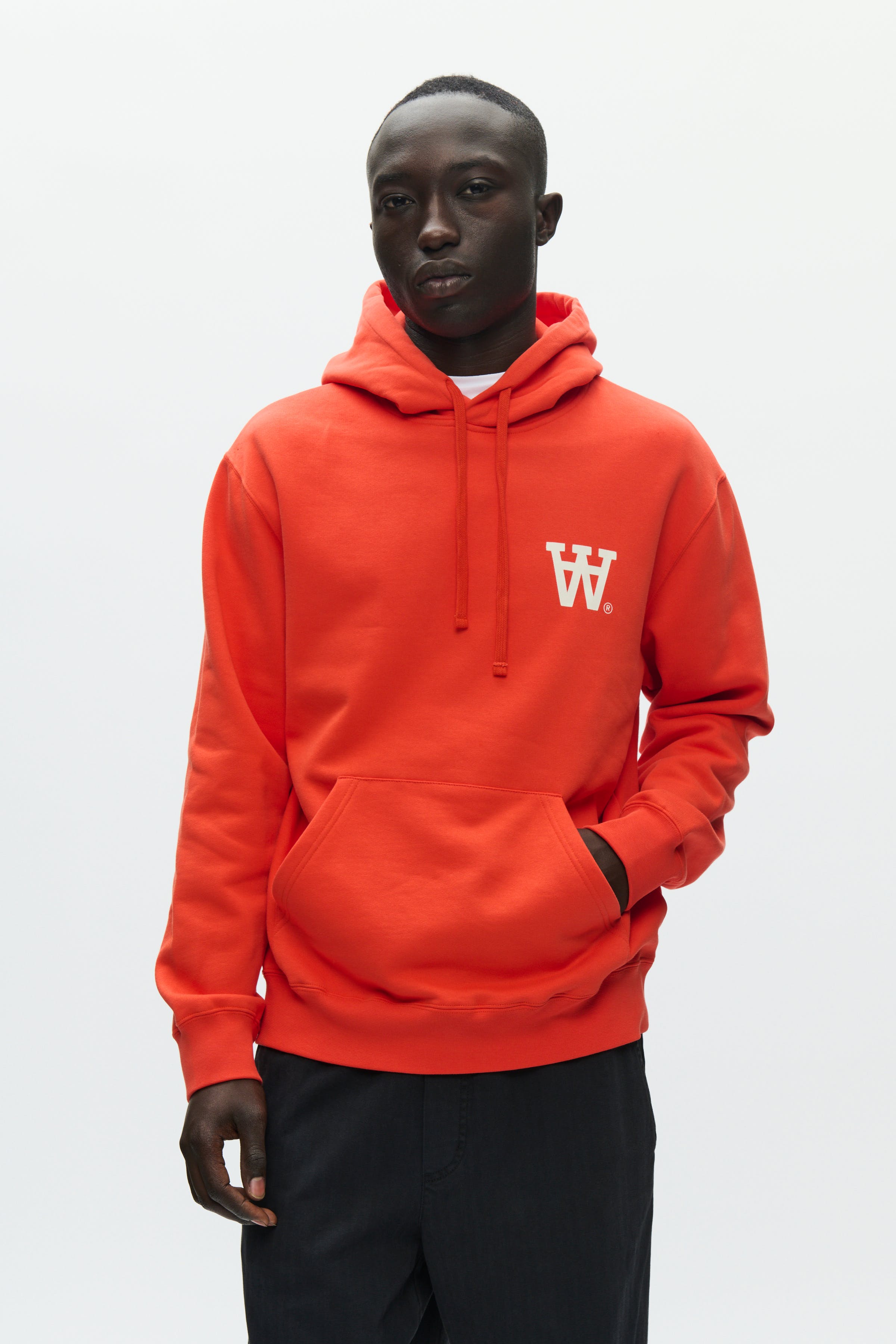 DOUBLE A BY W.W. MEN WWCass AA print Hoodie