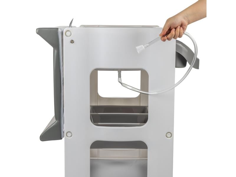 Bebeconfort Wickeltisch Dolphy Gray Mist Funktionale Wickelkommode