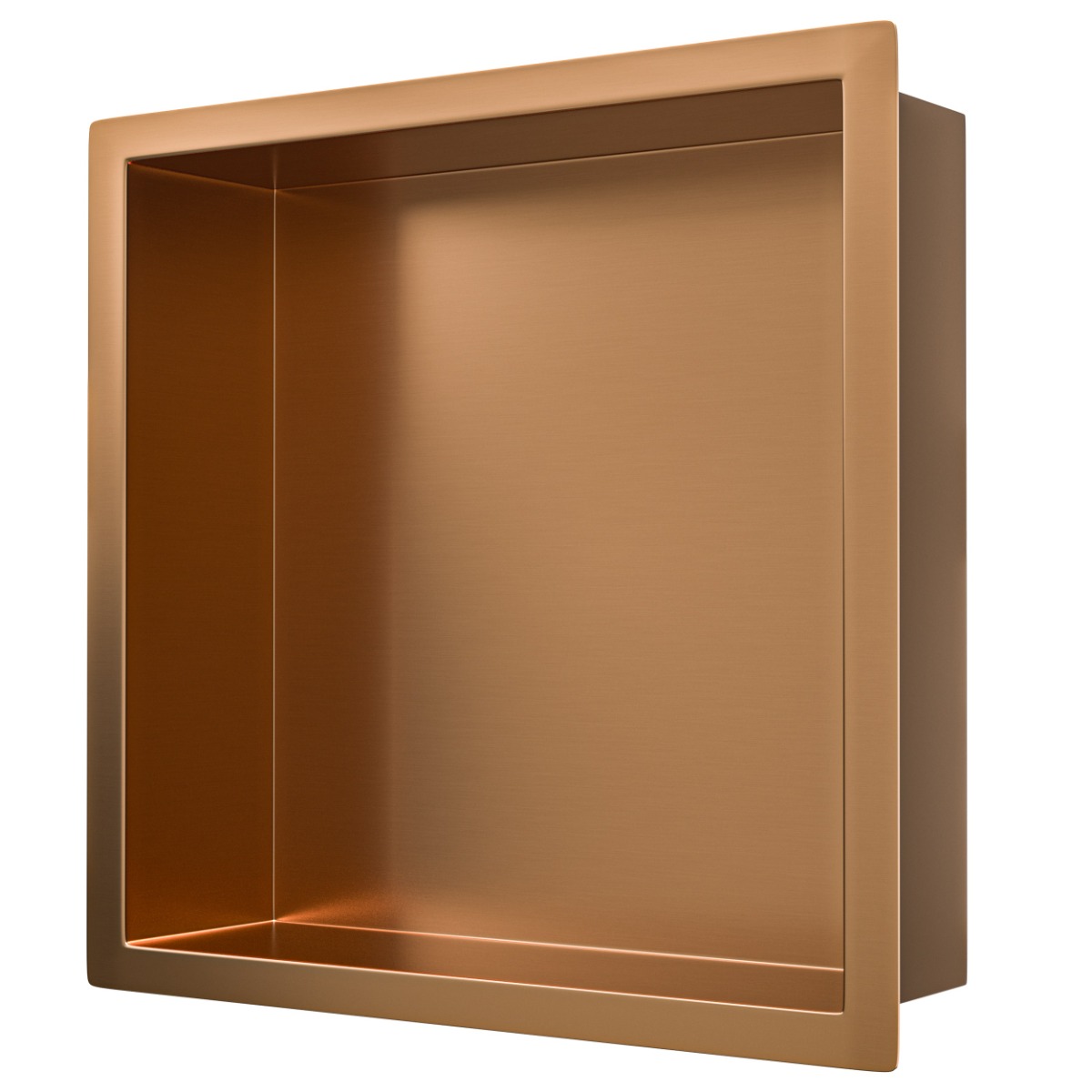 Mueller Bronzo inbouwnis 30x30x7cm geborsteld brons koper