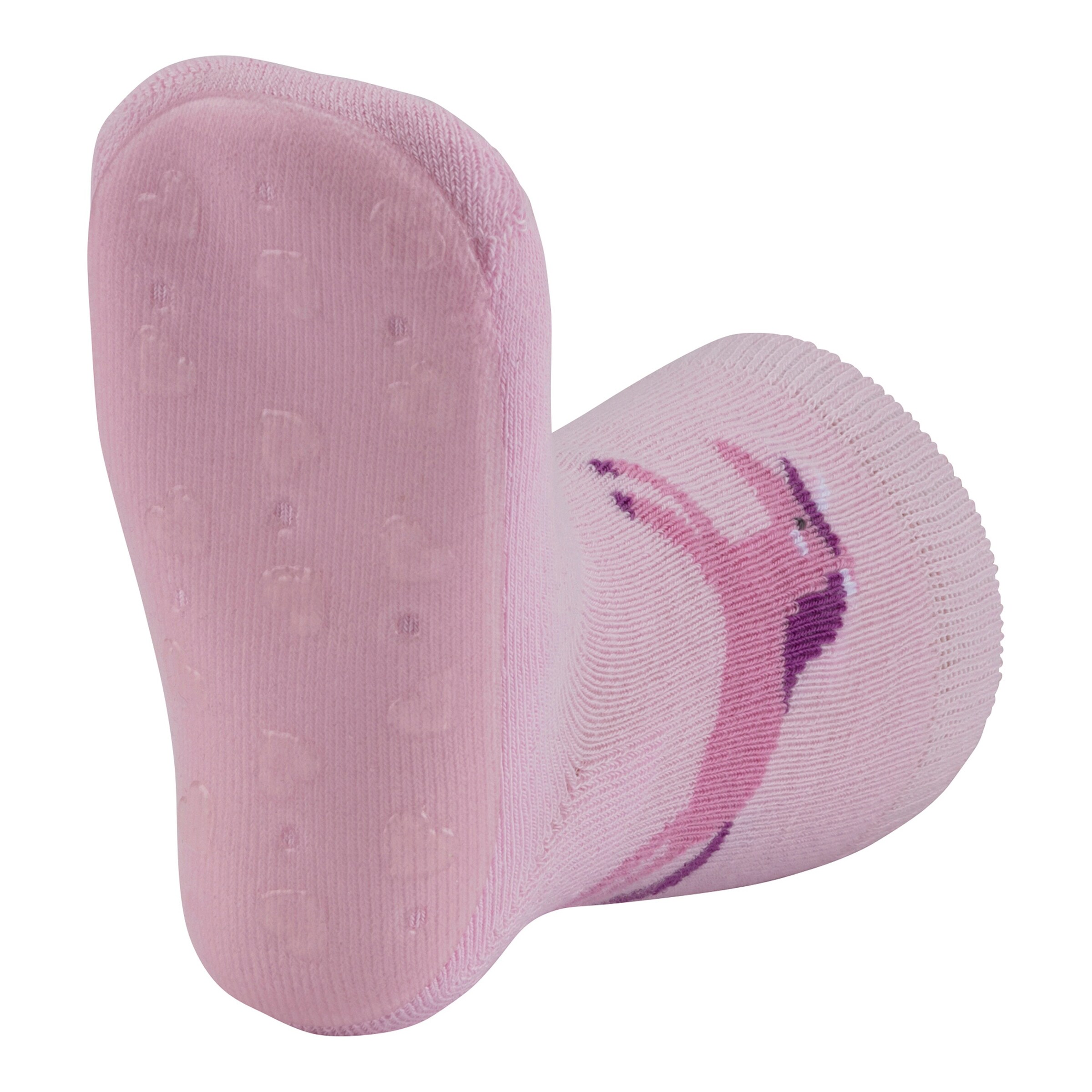 Sterntaler 2er-Pack ABS-Socken Fliesen Flitzer Einhorn Regenbogen rosa/pink