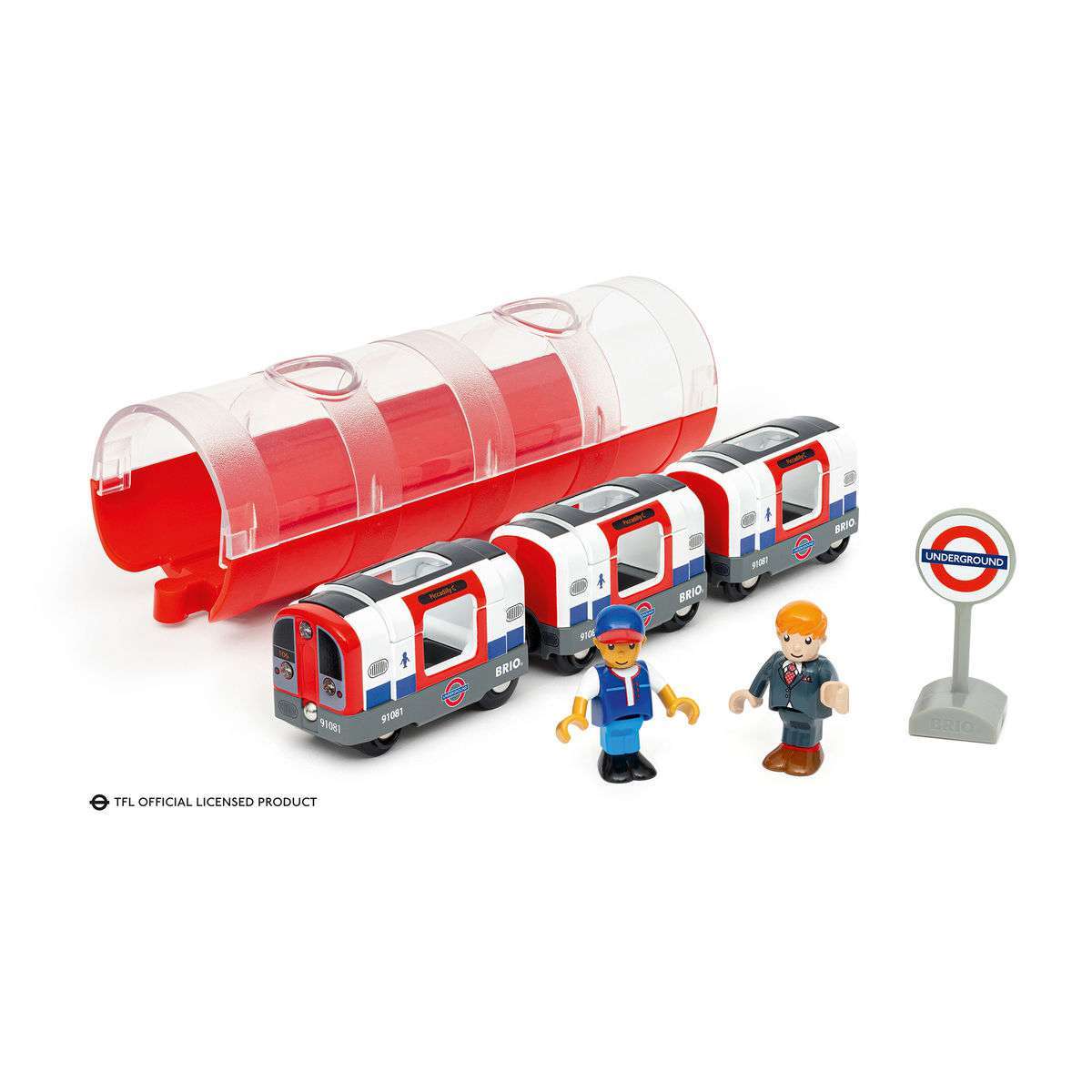 BRIO Spiel Londoner U-Bahn mit Licht und Sound