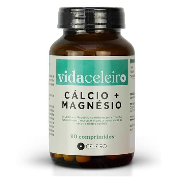 Suplemento Alimentar - Cálcio Magnésio 90 Comprmidos