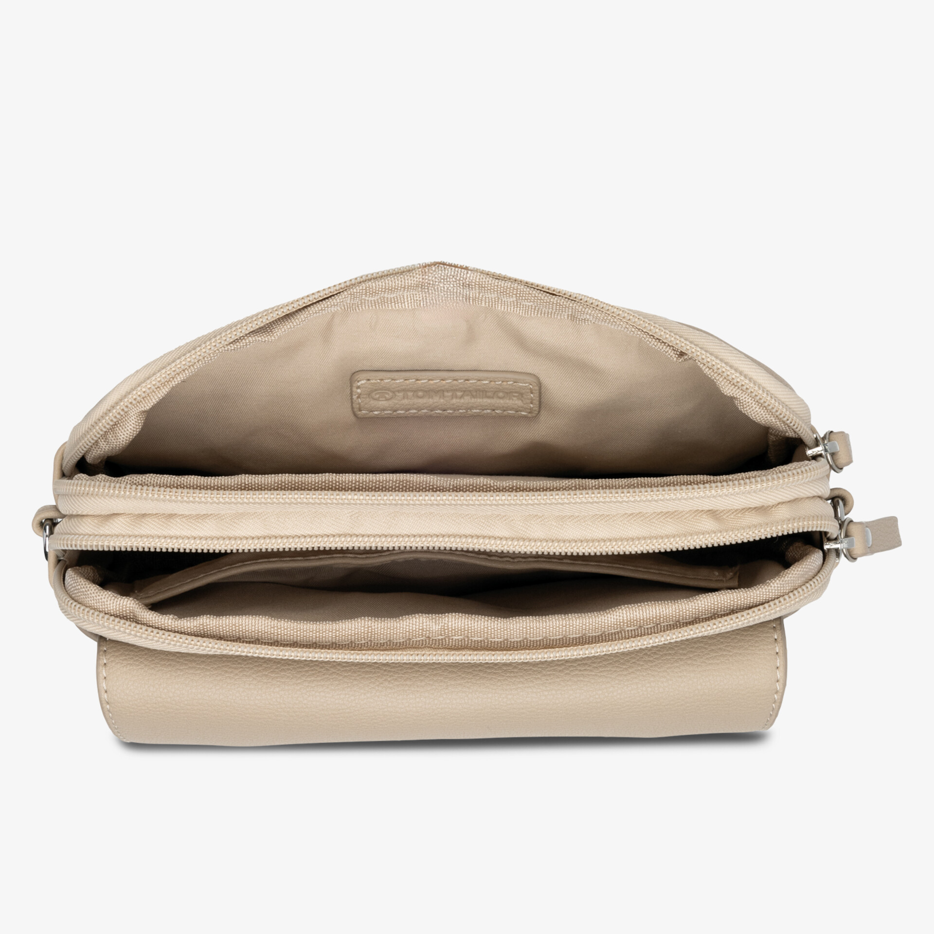 TOM TAILOR Damen Umhängetasche beige - Jetzt bei reno.de kaufen