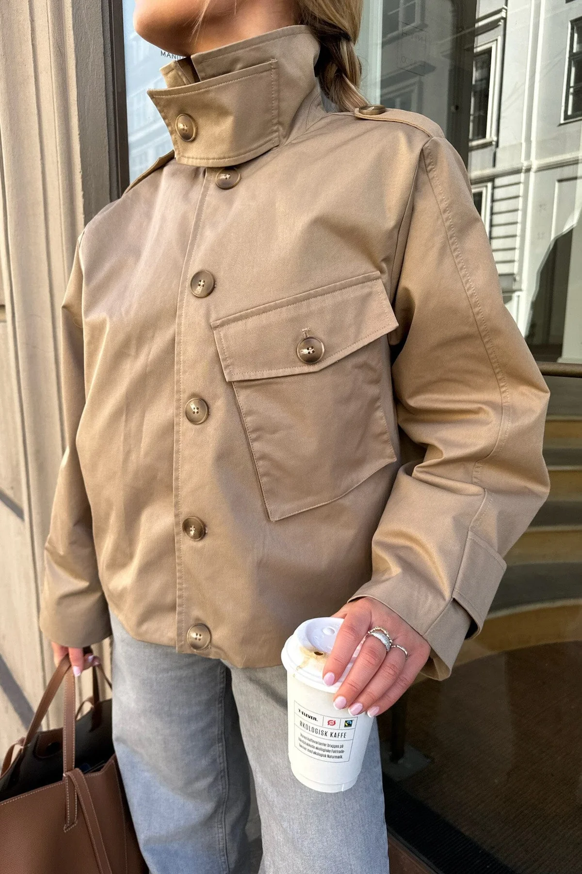 BYIC Frejaic Short Trenchcoat