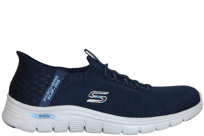 SKECHERS ARCH FIT VISTA ASPIRATION - SLIP IN NAVY BLUE