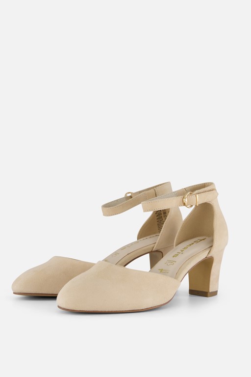 Tamaris Pumps beige Leer
