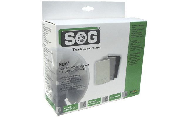 SOG Typ 320S Saneo Hochleistungslüfter Türvariante