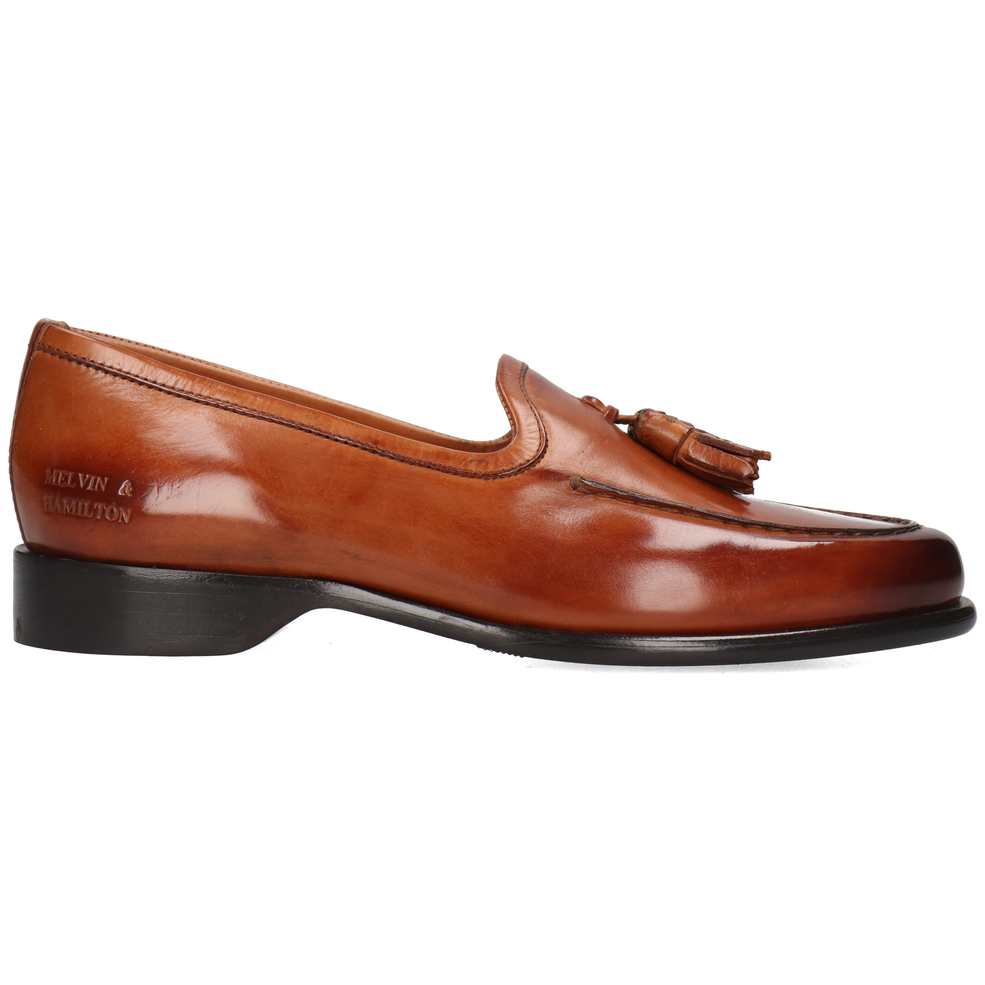 GIANNA 6 - Mocassins à talon plat | Marron