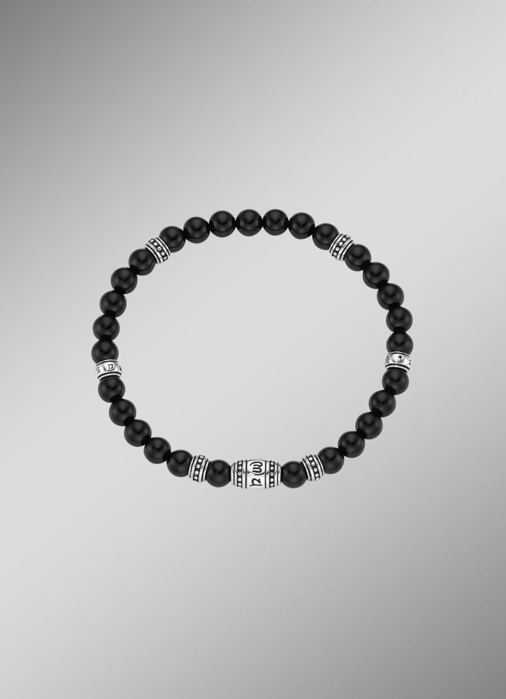 Maskulines Armband mit tibetischen Symbolen