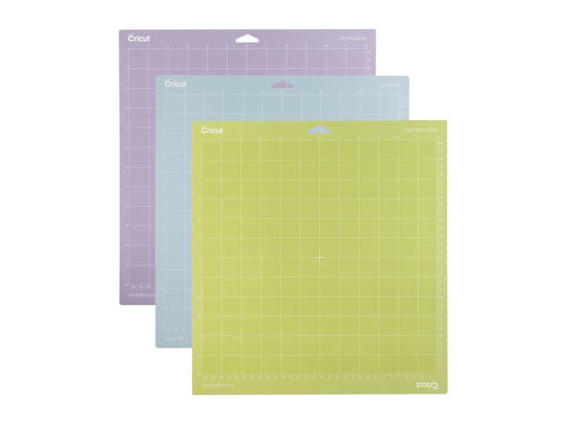 Cricut Schneidematte Variety Pack 3 Stück Schneidematten-Set für zahlreiche Materialien