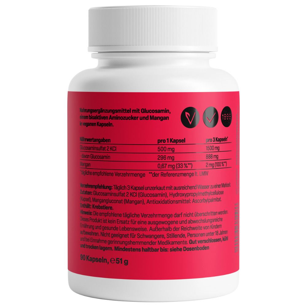 ZeinPharma® Glucosamin Kapseln 500 mg
