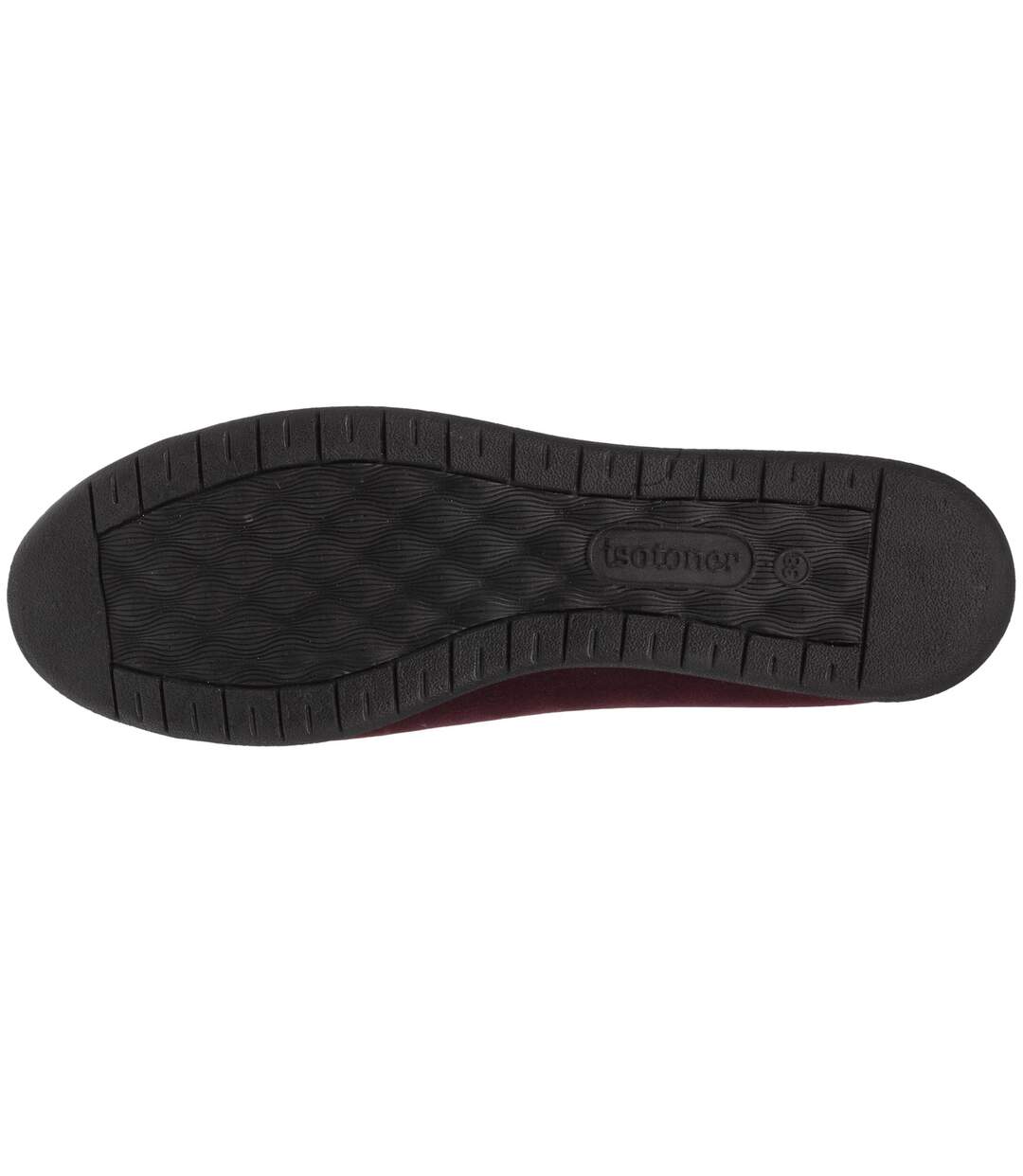 Isotoner Ballerines femme bi-matière vernis