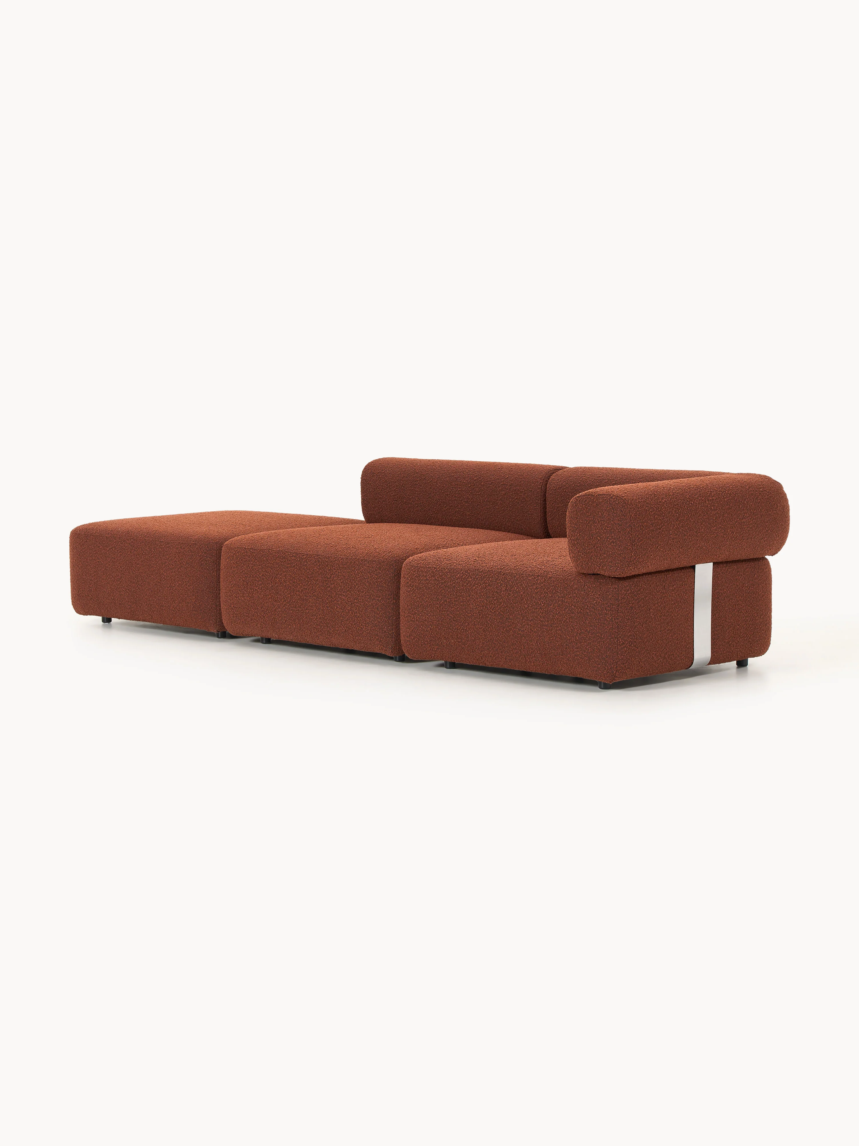 Modulaire bouclé poef Anton