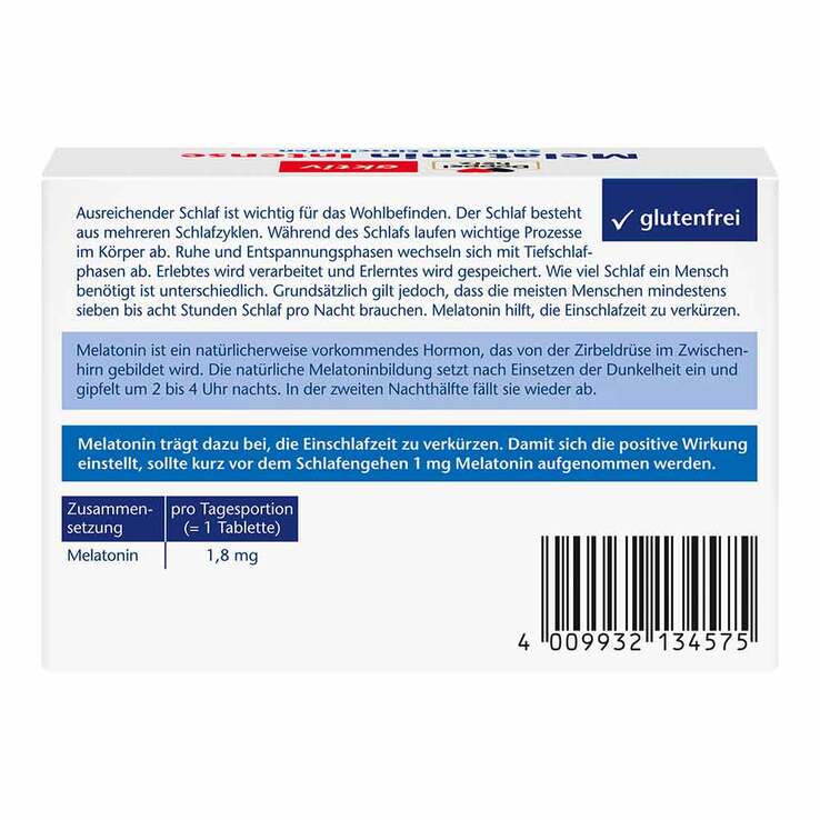 Doppelherz Melatonin Tabletten, 120 St