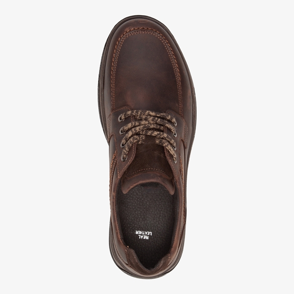 Hush Puppies leren heren veterschoenen bruin