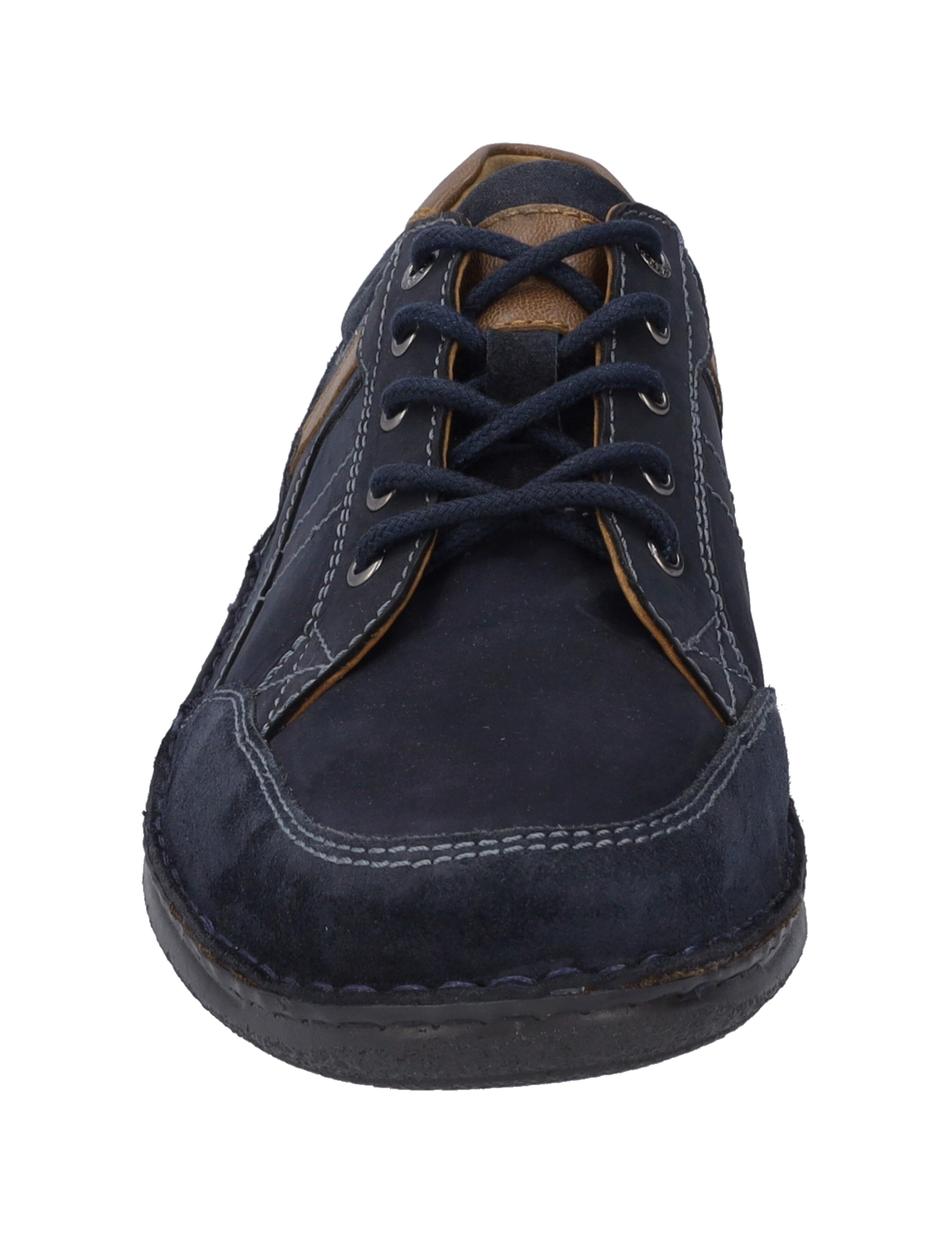 Halbschuh Alfred 04, indigo-kombi