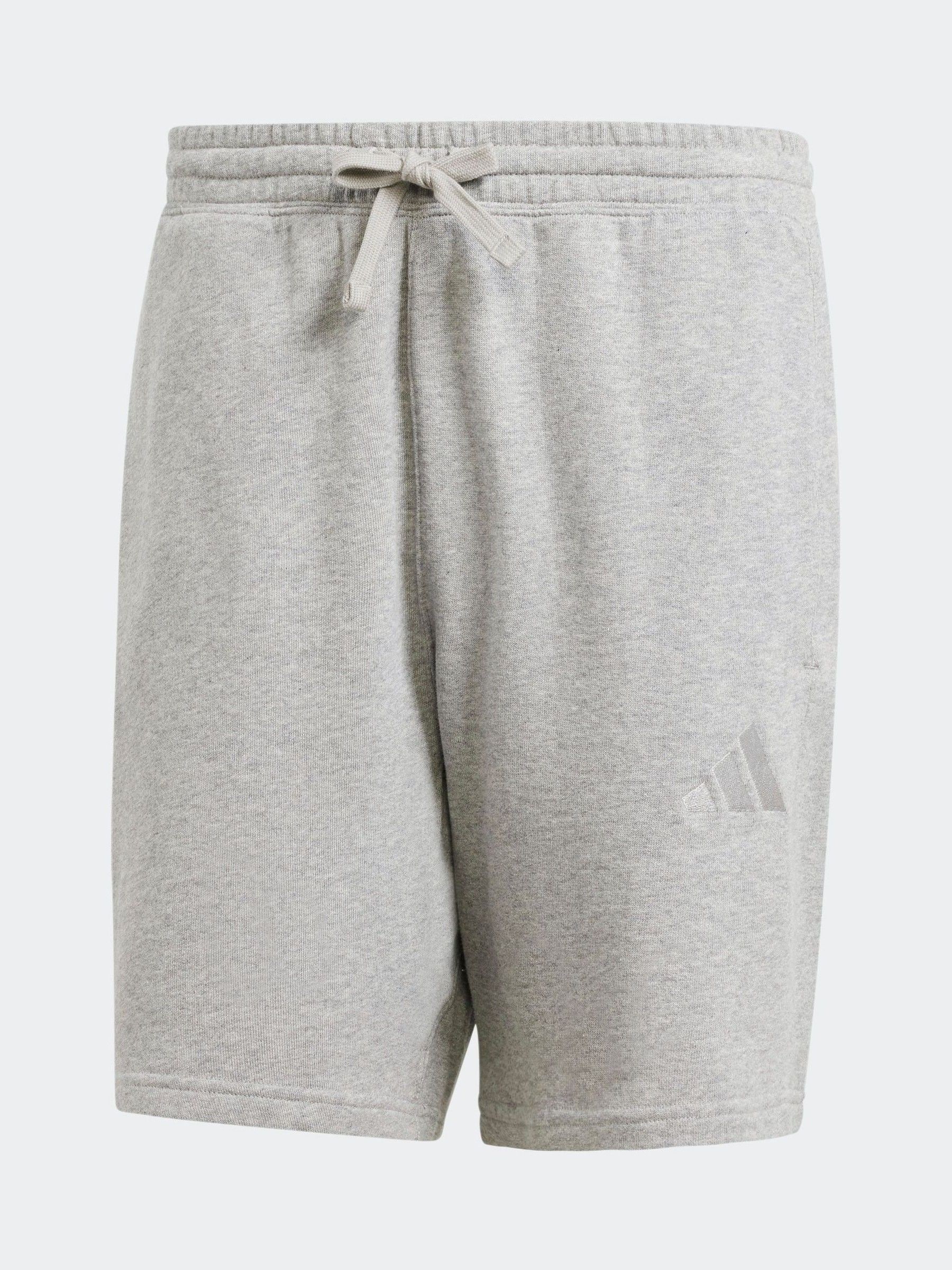Grijs - adidas 100% katoenen All SZN shorts