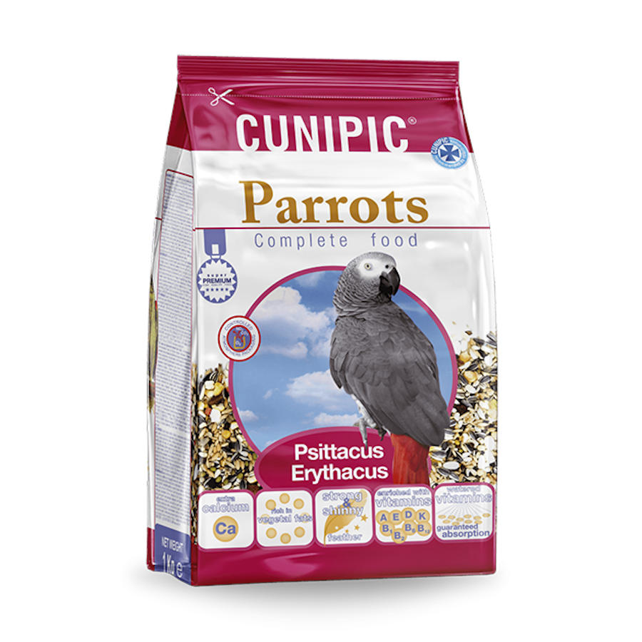 comida para papagaios cunipic