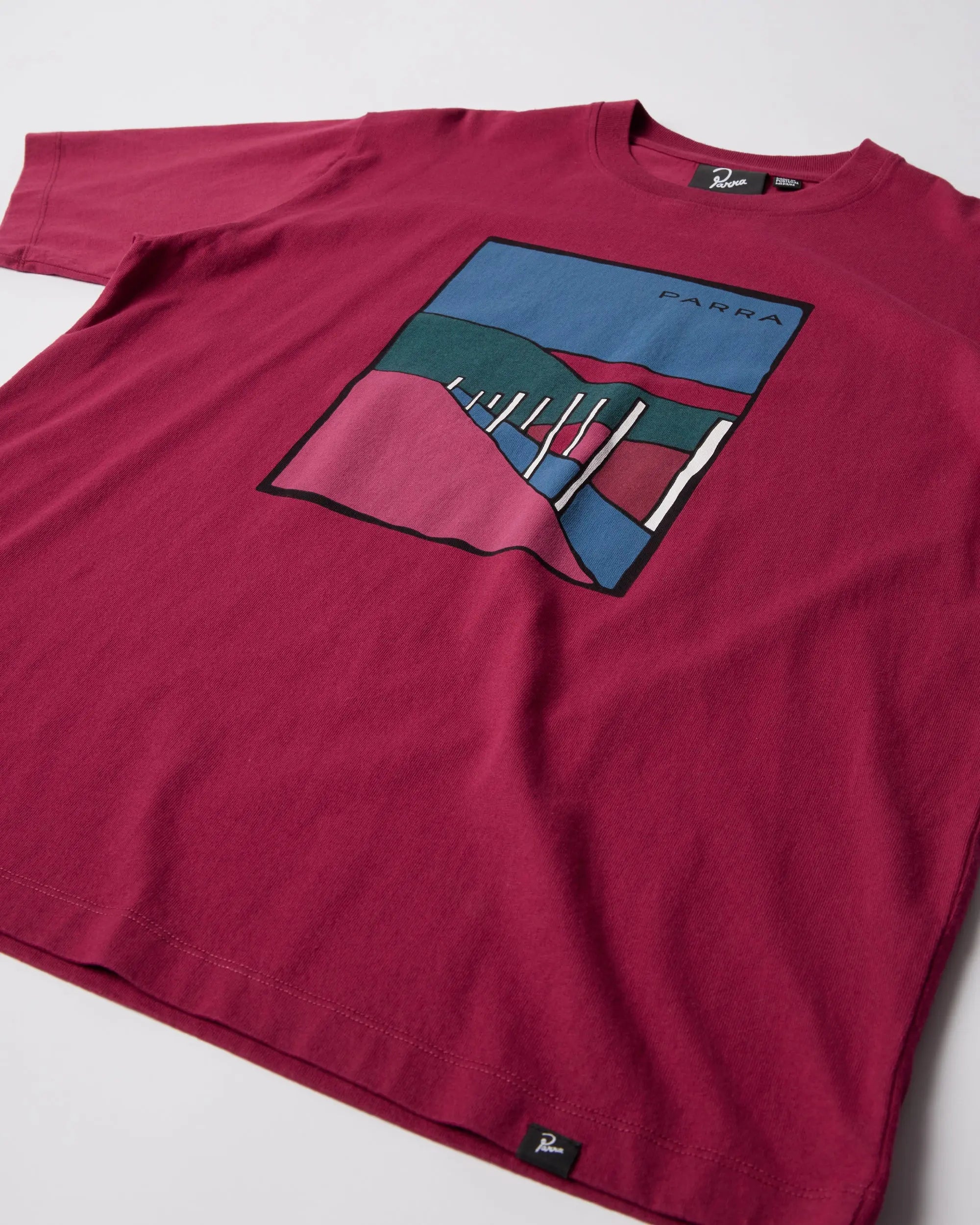 ByPara Beach Parking T-shirt (Raspberry)