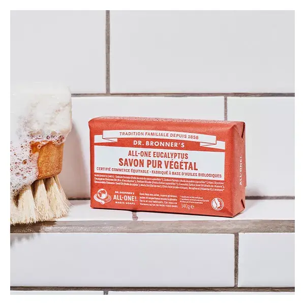 Sabonete Vegetal Puro de Eucalipto Dr. Bronner's 140g
