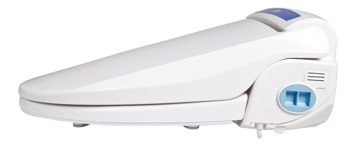 Jet-Line Bidet WC Dusche mit Sitzheizung Föhn Warmwasser Absenkautomatik WC Deckel Bad Badezimmer WC Sitz