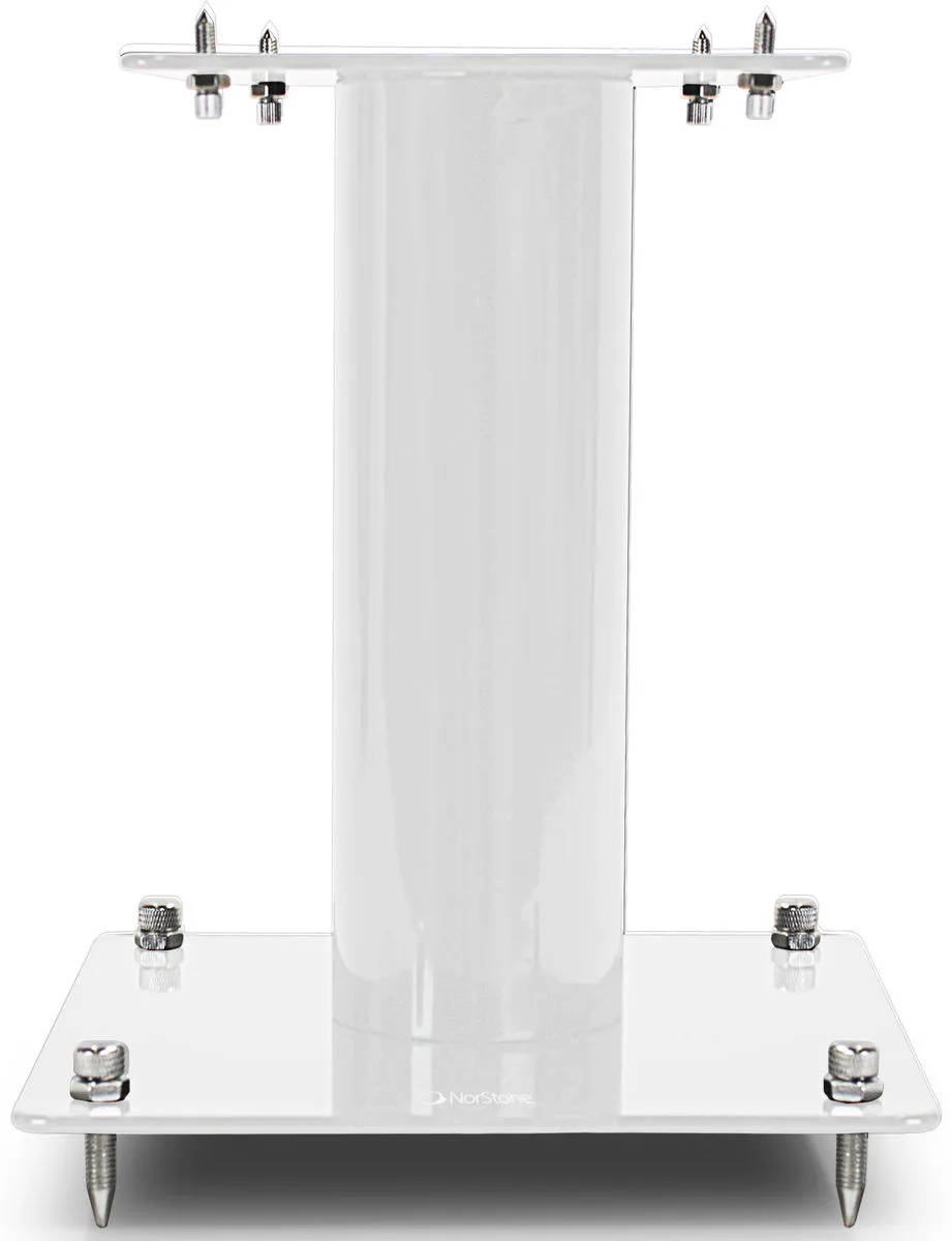 NorStone Stylum S Blanc (la paire) Pieds pour enceintes