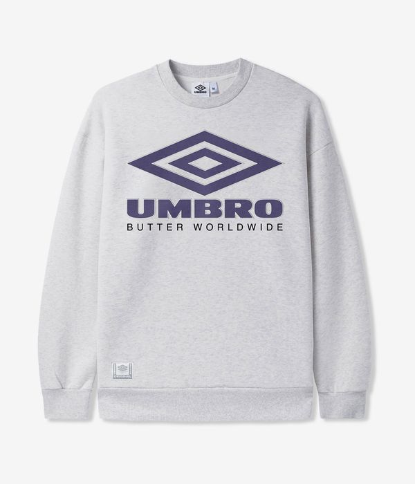 Butter Goods x Umbro Diamond Logo Sweatshirt (ash)