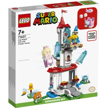 LEGO® Super Mario 71407 Katzen-Peach-Anzug und Eisturm – Erweiterungsset