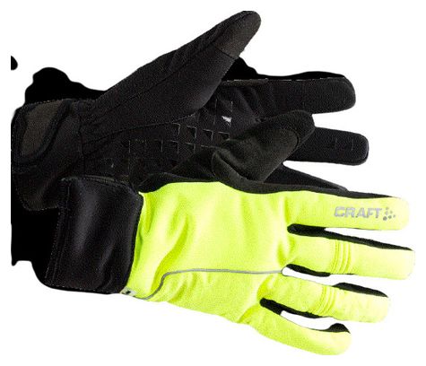 Gants Craft Siberian 2.0 Glove Jaune Noir