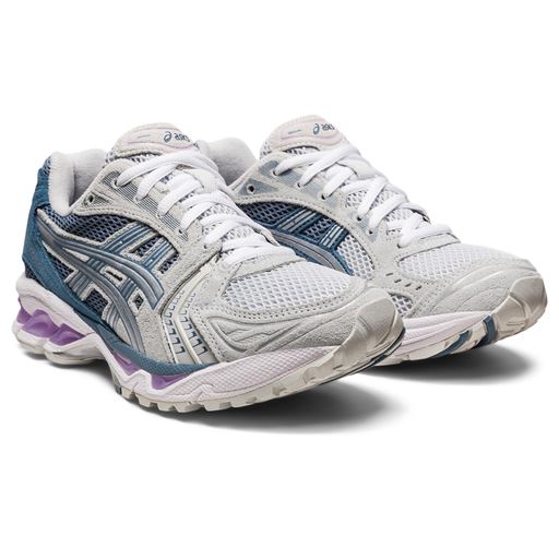 Asics Gel-Kayano 14 Sneakers, Glacier Grey/Pure Silver, 37