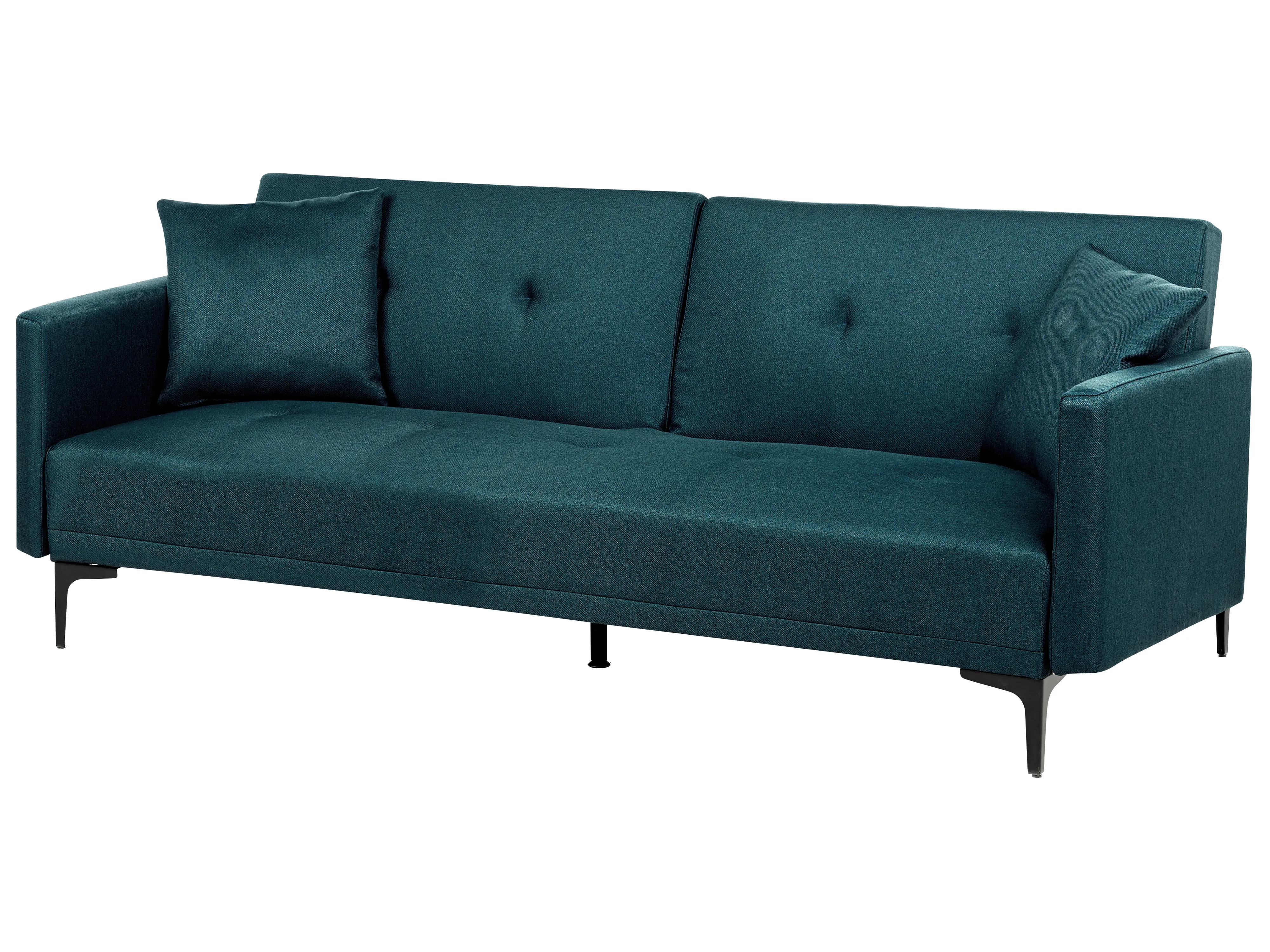 Slaapbank 3-zits LUCAN Stof Blauw