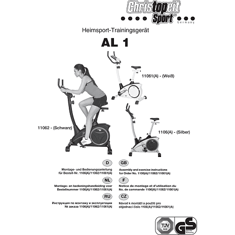 TOP SPORT AL 1 Motionscykel