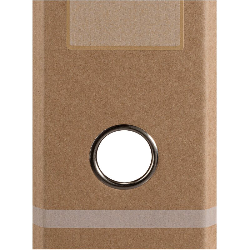 Classeur à levier cartonné Oxford Touareg A4 maxi - Dos 7,5 cm beige