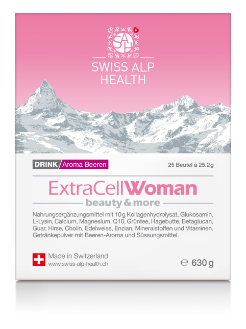 EXTRA CELL Woman Drink beauty & wellness<br>20 Stück, Beutel, mit Fisch-Kollagen