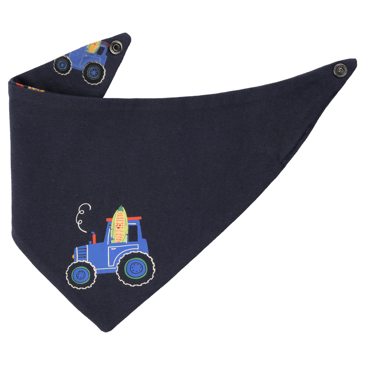 Topomini Baby Bandana zum Wenden dunkelblau