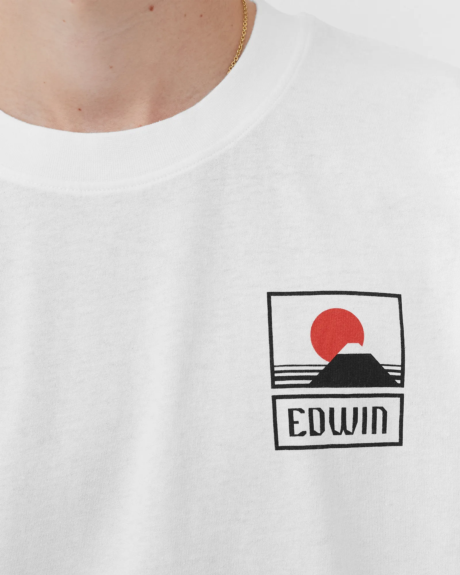 Edwin Sunset On Mt Fuji Tee