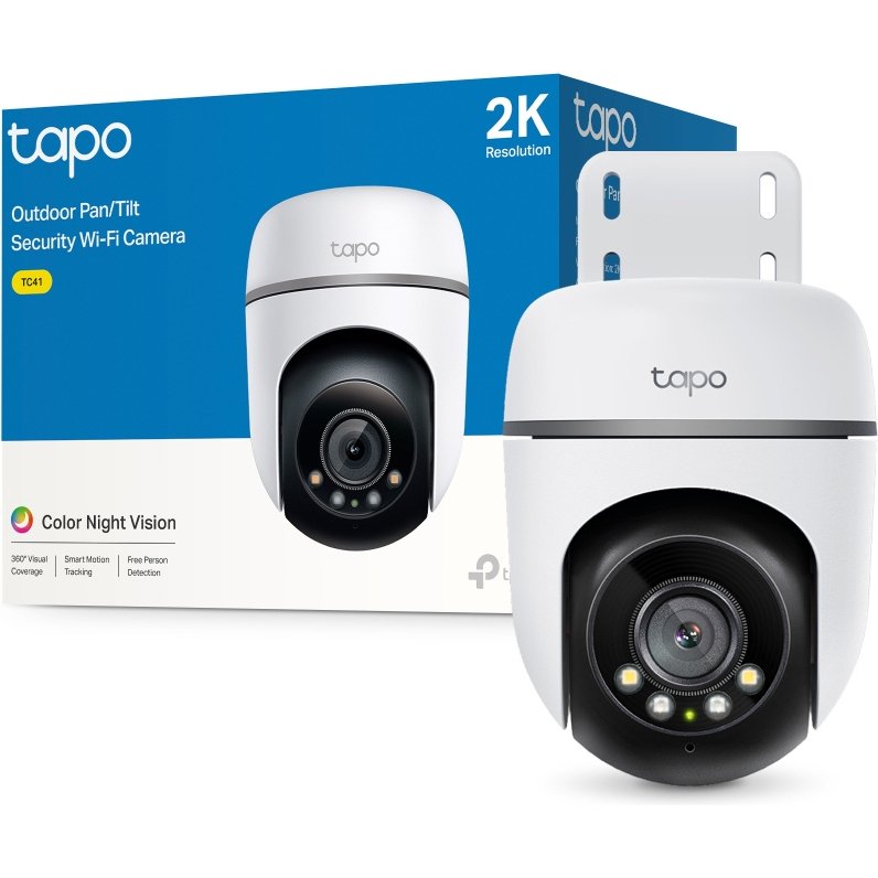 TP-Link Tapo TC41 V2 Sphérique Caméra de sécurité IP Intérieure et extérieure 2304 x 1296 pixels Plafond/Mur/Poteau