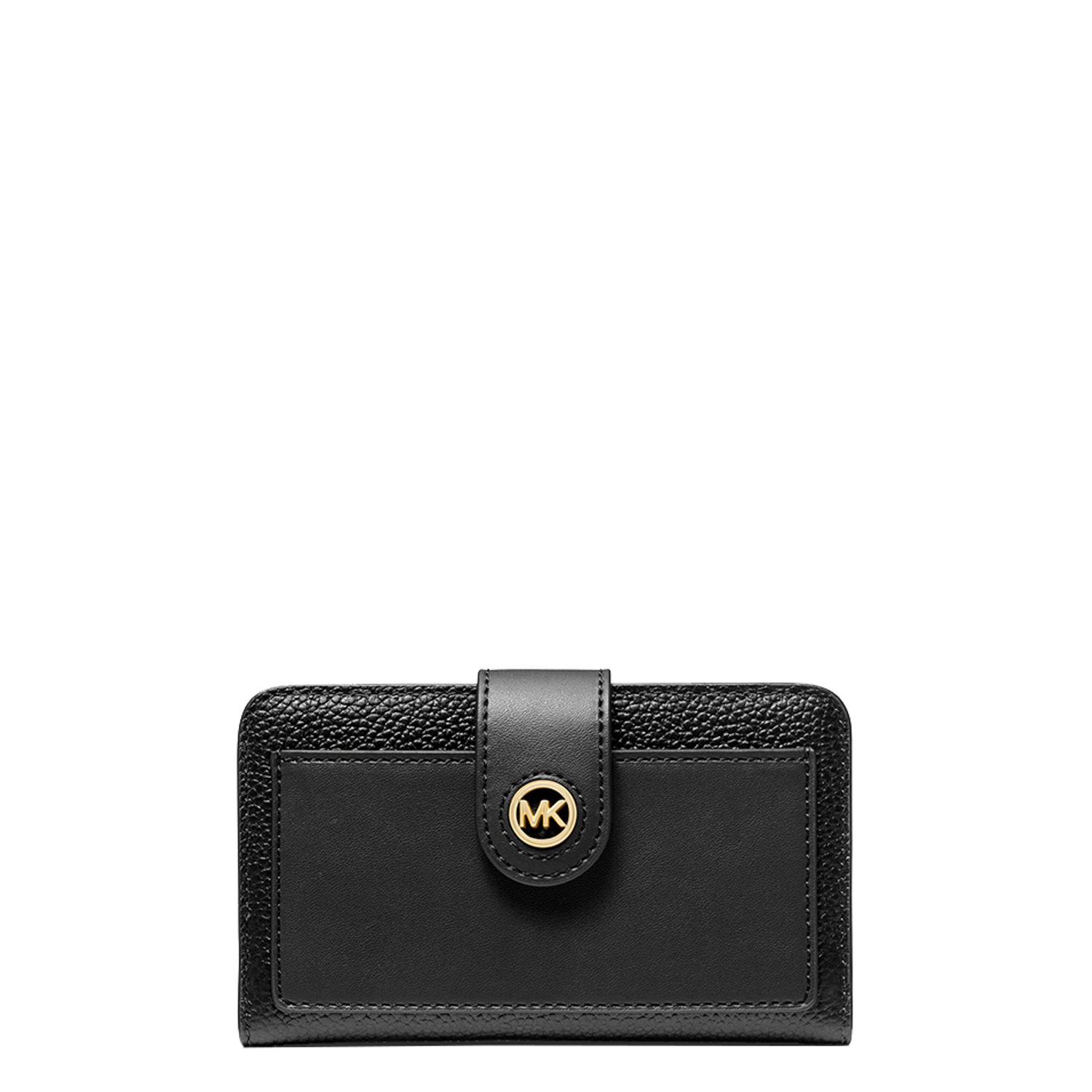 Michael Kors MK Charm MD Tab Pckt Bifold black