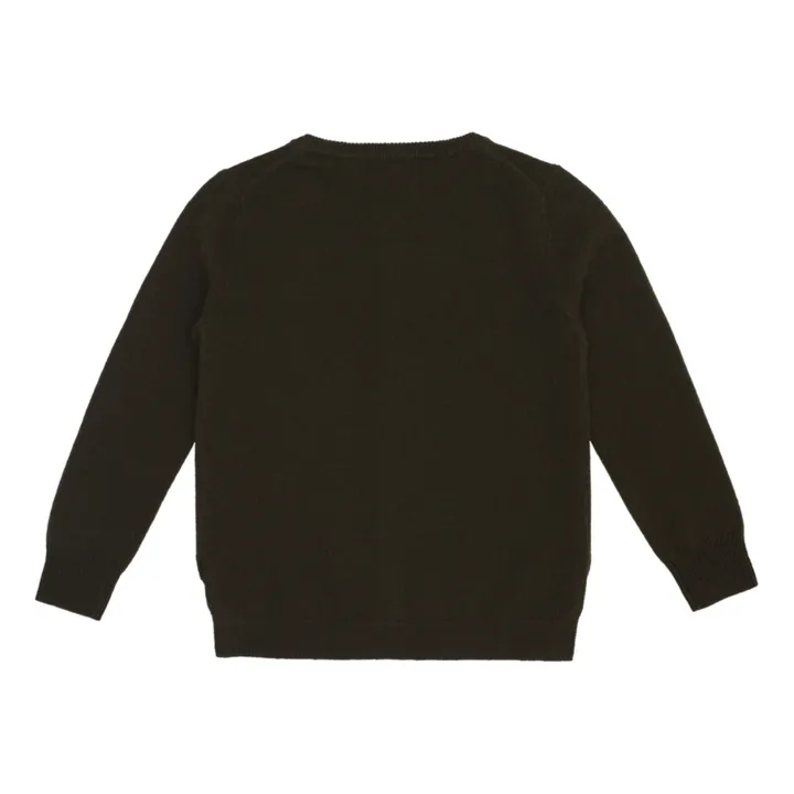 Holmm Cardigan Cachemire Molly | Vert kaki
