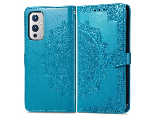 ADVANSIA - Coque smartphone Coque pour oneplus 9 blue [lotus]